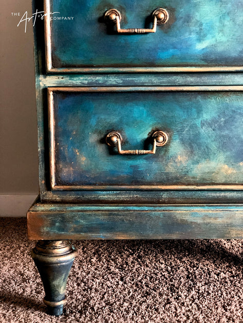 Rustic Layered Patina - a damaged redo for an entrance and a finish th ...